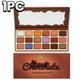 18-Color Chocolate Eyeshadow Palette, Matte & Shimmer Nude Neutral Warm Cocoa Brown, Highly Pigmented Long-Lasting Eye Makeup