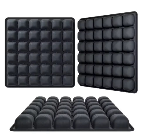 3D Inflatable Air Seat Cushion – Adjustable Pressure Relief Chair Pad for Office Chair, Wheelchair, Car & Home