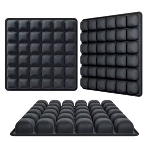 3D Inflatable Air Seat Cushion – Adjustable Pressure Relief Chair Pad for Office Chair, Wheelchair, Car & Home