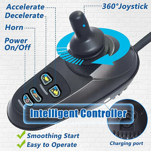 Automatic Remote Control Folding Lightweight Electric Wheelchair