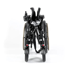 CE Certified Rear Caregiver Control Bariatric Mobility Chair Wide Seat Commercial Supplier Electric Wheelchair