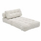 Folding Convertible Sofa Bed – Single Sleeper Chair & Floor Lounge with Back Support Pillow for Living Room, Bedroom & Guest Room