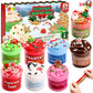 2026 Slime Christmas Advent Calendar, 24-Day Countdown Kit with Dessert-Themed Accessories for Kids