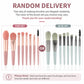 12-Color Matte & Shimmer Eyeshadow Palette with 8 Soft Makeup Brushes, Long-Lasting Glitter Eye Makeup Set