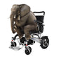 Lightweight Folding Aluminum Alloy Electric Wheelchair for Travel