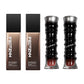 3-Piece Makeup Set, Full Coverage Liquid Foundation & 2 High-Shine Lip Glosses, Rose Brown & Deep Chocolate