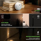 Rechargeable Mini LED Night Light, Warm White, Motion Sensor, Dimmable, Stick-On Wall Mount for Closets