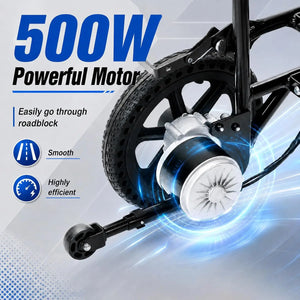 Foldable Electric Wheelchair for Adults, 300 lbs Capacity, 15 Mile Range