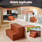 2-Step Hot Tub Steps, Heavy Duty Waterproof Spa Stairs with Non-Slip Treads for Outdoor Pools, RVs, Porches & Gardens