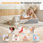 7-Inch Foam Bed Wedge Pillow for Sleeping, Neck & Back Support, Ventilated Cooling Standard Size Pillow