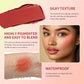 8-Color Cream Blush & Highlighter Palette, Natural Shades, Long-Lasting Waterproof Face Makeup
