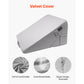 High-Density Foam Bed Wedge Pillow with Soft Washable Cover, Incline Support Pillow for Sleeping & Post-Surgery Recovery