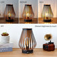 8.5-Inch Cordless Rechargeable Bedside Table Lamp with Touch Dimming and Edison-Style LED Bulb