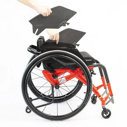 Lightweight 7.5kg Carbon Fiber Sports Wheelchair with Adjustable Backrest