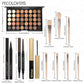 11-Piece Eye & Brow Makeup Set, 40-Color Matte & Shimmer Eyeshadow Palette, Eyebrow Pencil, Liquid Eyeliner, Mascara & Brushes