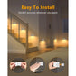 Rechargeable Motion Sensor Stair Night Lights, Warm White, 4-Pack