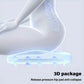 Ergonomic Memory Foam Seat Cushion – Adjustable Hip & Waist Support Chair Pad for Office, Car & Home