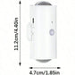 2-Pack Double-Head LED Motion Sensor Wall Lights with Colorful Ambient Lighting, Magnetic Mount for Bedroom & Hallway