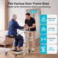 Sit-to-Stand Patient Transfer Aid – Adjustable Seat & Knee Pads with Safety Belt and Casters