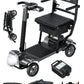 4-Wheel Folding Mobility Scooter for Adults – 250W Motor, 15-Mile Range, 330 lb Capacity & Removable Battery