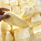 7cm Square Cheese Squishy Shell, 1-Piece Unfilled TPR DIY Squeeze Toy for Teens