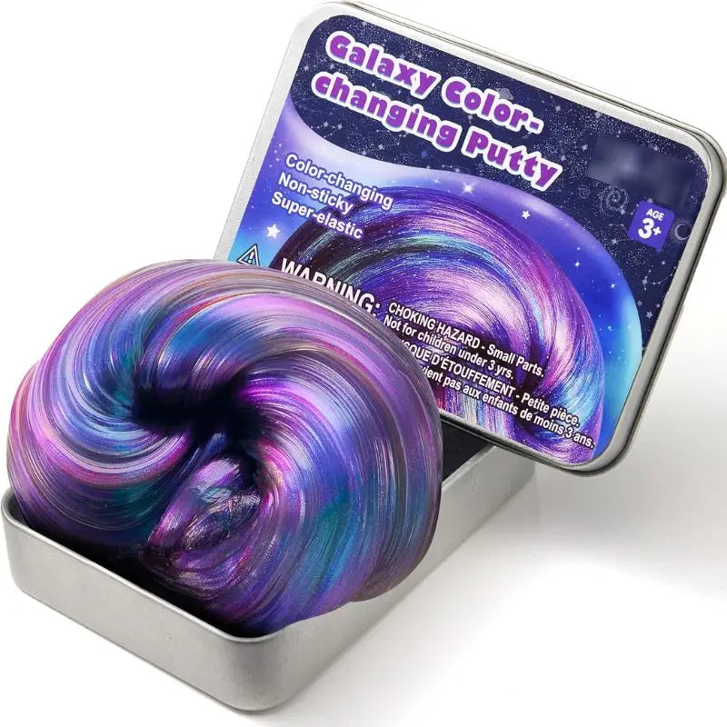 Galaxy Color-Changing Putty, Squishy Sensory Fidget Toy for Adults