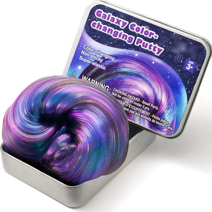 Galaxy Color-Changing Putty, Squishy Sensory Fidget Toy for Adults
