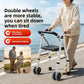 Foldable Rollator Walker for Seniors with Seat – Lightweight Portable Walking Aid