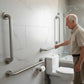 Stainless Steel Safety Grab Bar – Rust-Resistant Bathroom Support Handrail, Multiple Sizes