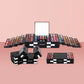 All-in-One Makeup Palette Gift Box with Eyeshadow, Eyebrow Powder & Blush