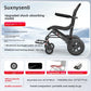 Ultra-Lightweight Foldable Ergonomic Portable Wheelchair for Seniors
