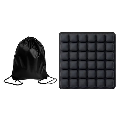 3D Inflatable Air Seat Cushion – Adjustable Pressure Relief Chair Pad for Office Chair, Wheelchair, Car & Home