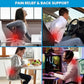 Ergonomic Lumbar Support Pillow – Lower Back & Waist Support Cushion for Office Chair, Car, Home & Desk Seating