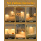 Rechargeable Motion Sensor Stair Night Lights, Warm White, 4-Pack