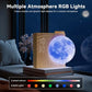 Sunrise Alarm Clock for Heavy Sleepers with Moon Night Light, 10 Light Effects, 30/60/90-Minute Timer for Bedroom