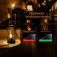 8.5-Inch Cordless Rechargeable Bedside Table Lamp with Touch Dimming and Edison-Style LED Bulb