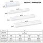 Wireless LED Motion Sensor Night Light, USB Rechargeable Magnetic Light for Wardrobe, Closet, Kitchen, Hallway & Cabinet