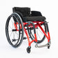 Carbon Fiber Sports Wheelchair with Foldable Backrest and Quick Release Wheels