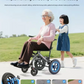 Ultra-Lightweight Portable Folding Travel Wheelchair