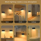 WILLED Rechargeable Motion Sensor Stair Lights, Wireless LED Night Lights for Stairway, Hallway, Kitchen, Cabinet & Bedroom