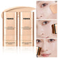 Dual-Ended Hydrating Foundation Stick with Brush, Lightweight Cream Makeup Base