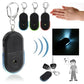 Anti-Lost Key Finder with Whistle Sound Activation, LED Flashing Beep Alarm Keychain Locator for Keys & Personal Items