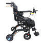 Lightweight Folding Electric Rollator Walker with Seat - 100kg Capacity