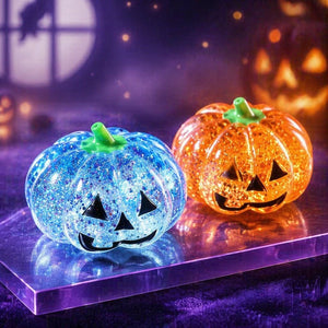 Halloween Pumpkin Squishy Toy, Soft Slow-Rising Sensory Fidget & Party Favor for Kids & Adults