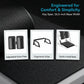 Sit-to-Stand Patient Transfer Aid – Adjustable Seat & Knee Pads with Safety Belt and Casters