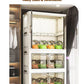 Large Foldable Storage Cabinet, Multi-Size Multifunctional Organizer with Folding Design for Bedroom, Home & Office