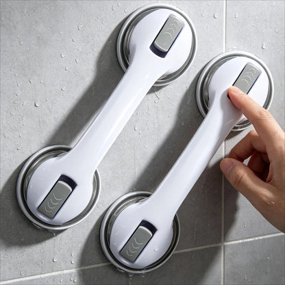 1PC Vacuum Suction Shower Grab Bar – Anti-Slip Bathroom Safety Support Handle