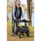 5-in-1 Electric Rollator Walker & Wheelchair with Seat – Lightweight Foldable Mobility Aid