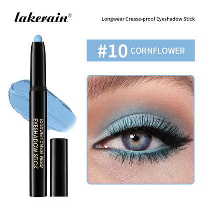 Eyeshadow & Eyeliner Stick, Matte & Shimmer Finish, Waterproof Metallic Highlighter Pencil