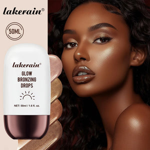 Liquid Bronzing Drops, Blendable Shimmer Bronzer and Face Illuminator, 4 Shades Available